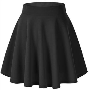 NWT black skater mini